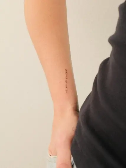 Fine Line Tattoo by HairLab